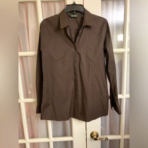 EDDIE BAUER MENS LONG SLEEVES WRINKLE FREE SHIRT